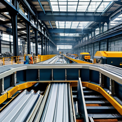 Home 20 A professional, modern waste processing facility, clean and well-lit. Advanced robotic arms are precisely sorting various types of recyclables (plastic, paper, metal) on a conveyor belt, guided by AI-powered optical sensors. In the background, large machines are compacting and transforming waste into reusable materials or generating energy, with steam gently rising. The scene emphasizes innovation and efficiency in circular economy practices. Professional photography, high detail, industrial environment, safe for work, appropriate content, fully clothed, professional, perfect anatomy, correct proportions, natural pose, well-formed hands, proper finger count, natural body proportions, high quality.